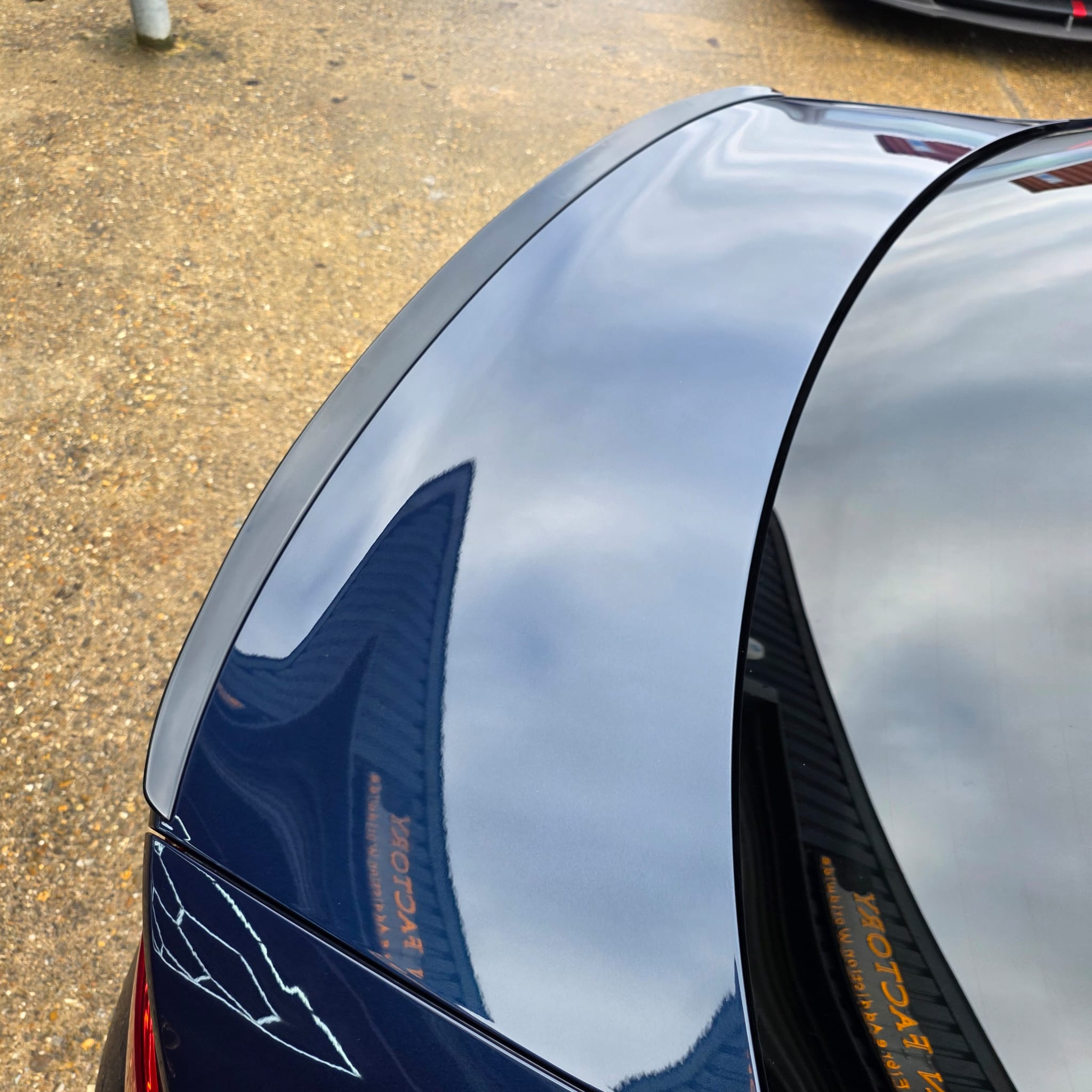 P Style Gloss Black Boot Spoiler for Audi A3 8V S3 RS3 Saloon 13-20 - Carbon Factory