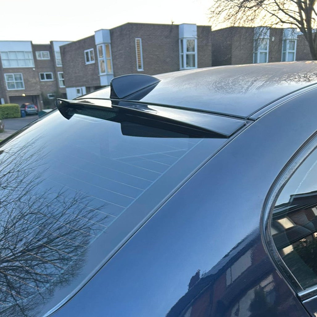 Gloss Black Roof Spoiler for BMW E60 5 Series 04-10 - Carbon Factory