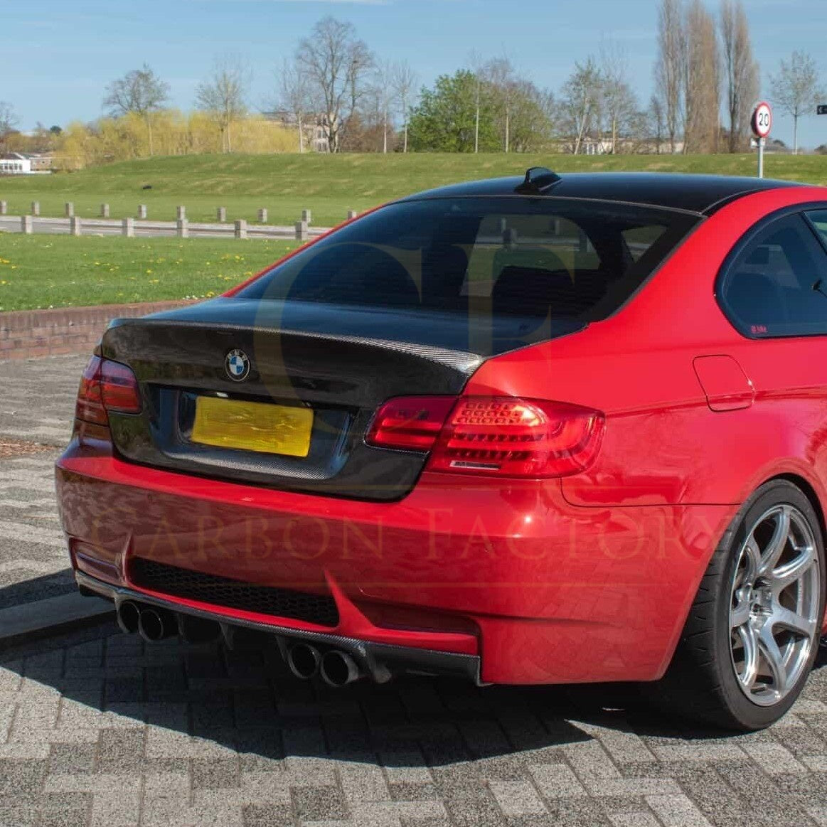 CSL Style Carbon Fibre Boot Lid for BMW E92 Pre-LCI 3 Series & M3 05-09 - Carbon Factory