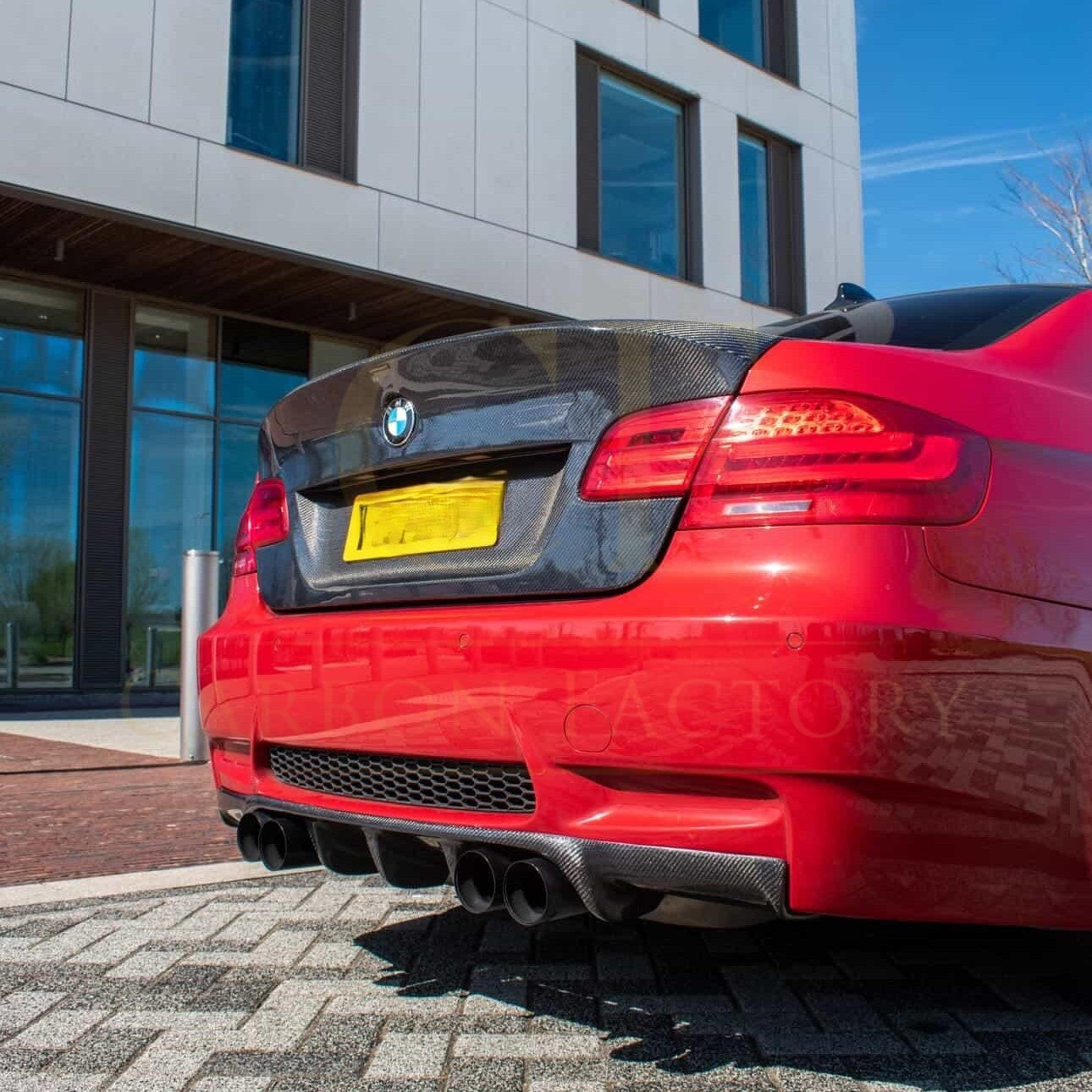 CSL Style Carbon Fibre Boot Lid for BMW E92 Pre-LCI 3 Series & M3 05-09 - Carbon Factory