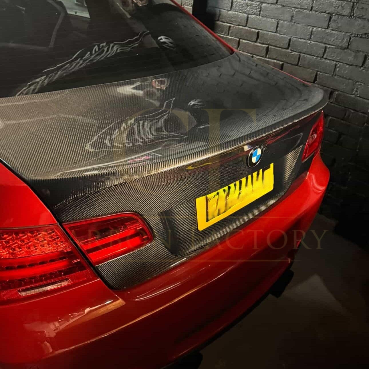 CSL Style Carbon Fibre Boot Lid for BMW E92 Pre-LCI 3 Series & M3 05-09 - Carbon Factory