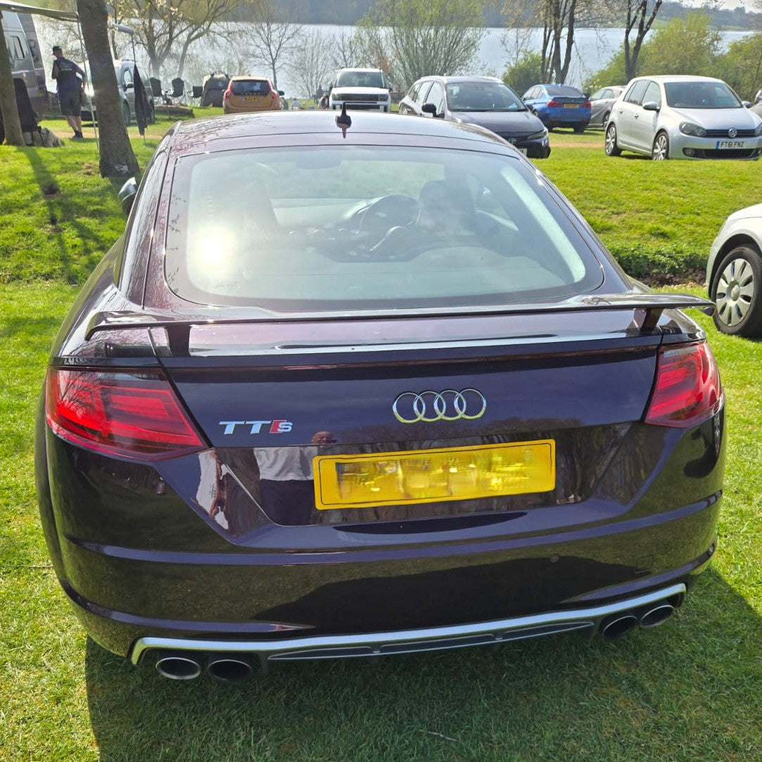 CF Style Carbon Fibre Boot Spoiler for Audi 8S TT TTS MK3 15-20 - Carbon Factory