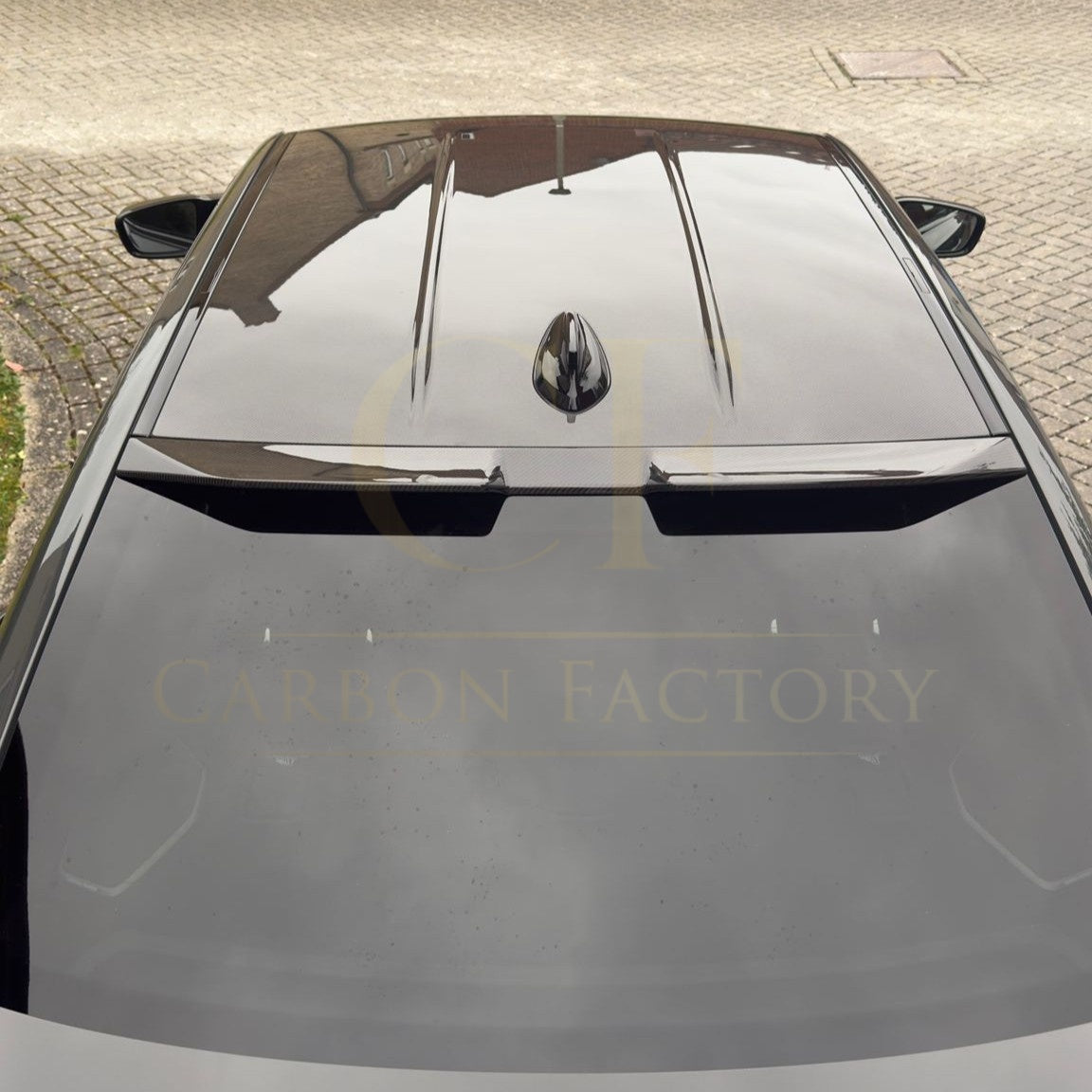 SQ Style Pre-preg Carbon Fibre Roof Spoiler  for BMW G20 3 Series G80 M3 19-Present - Carbon Factory