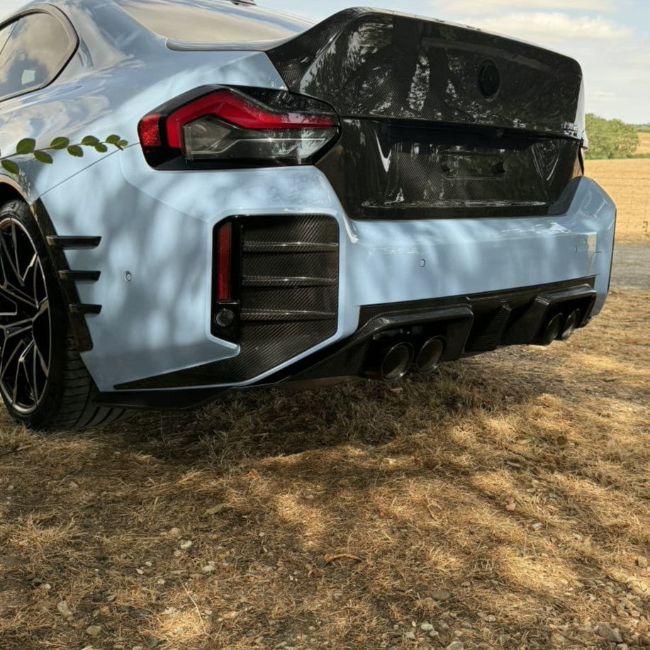 SQ-C Style Pre-Preg Carbon Fibre Rear Diffuser for BMW G87 M2 2023-Present
