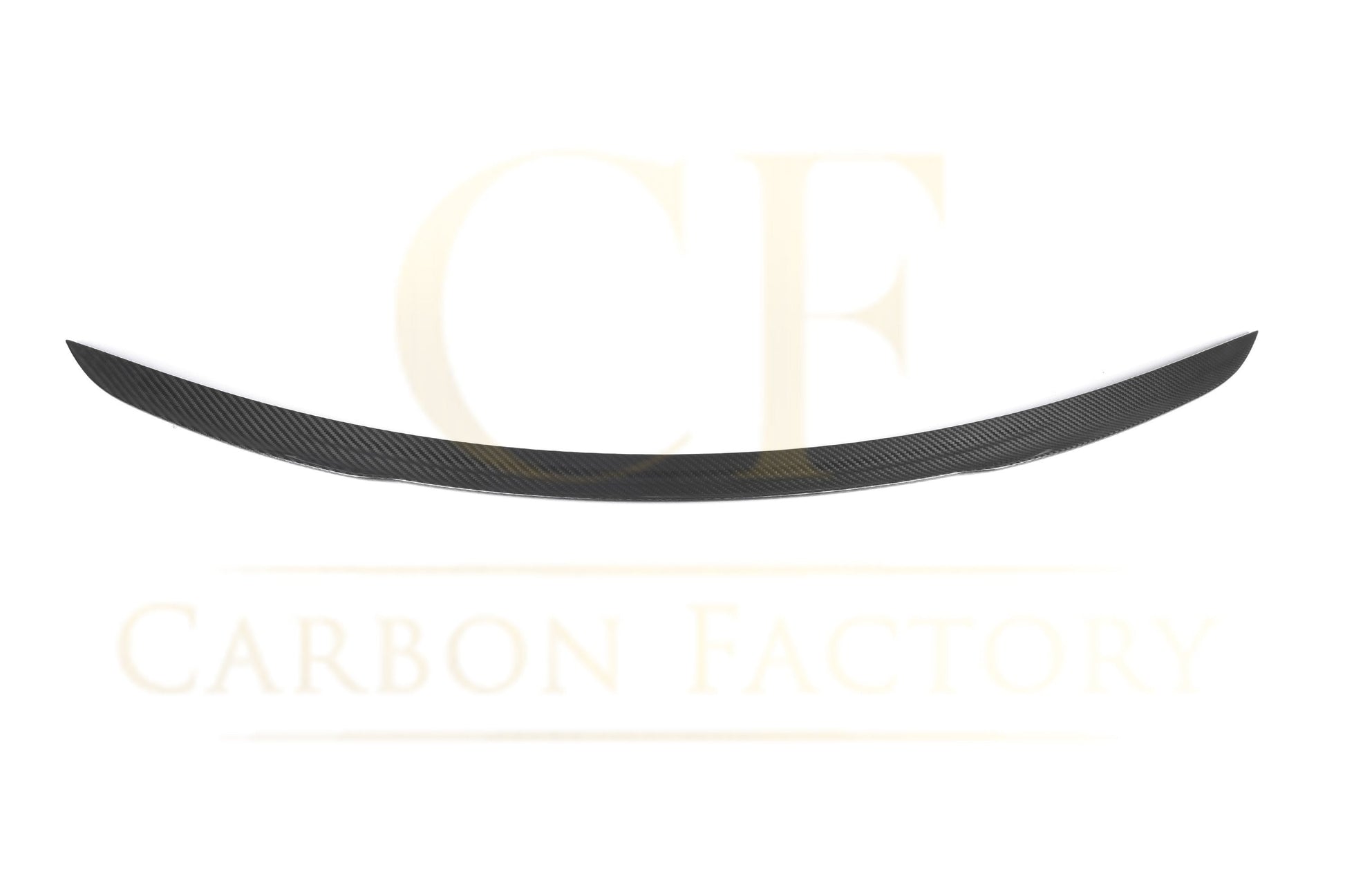 X Style Pre-Preg Carbon Fibre Boot Spoiler for Mercedes Benz C238 E Class Coupe 17-Present-Carbon Factory