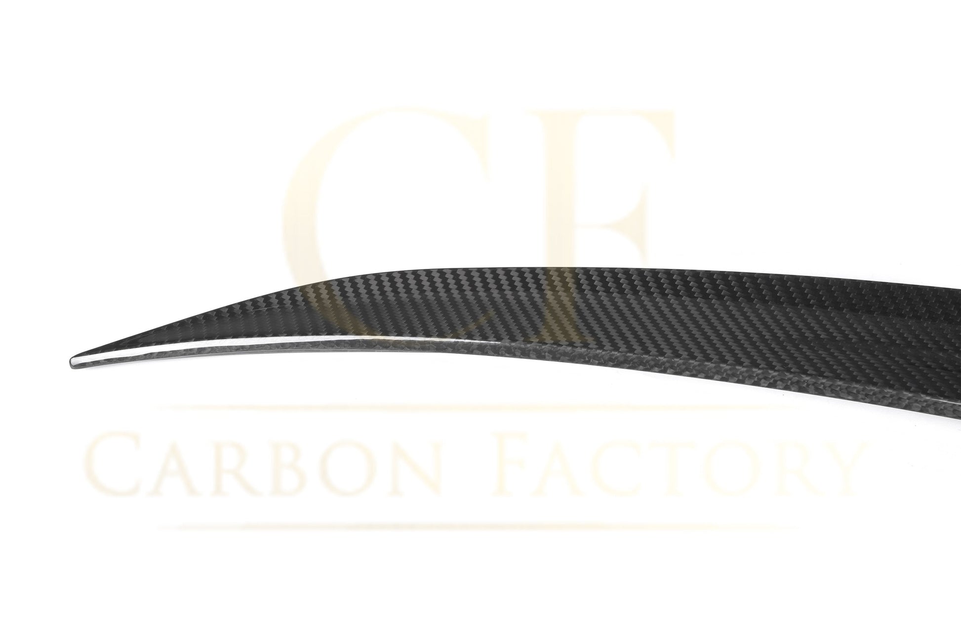 X Style Pre-Preg Carbon Fibre Boot Spoiler for Mercedes Benz C238 E Class Coupe 17-Present-Carbon Factory