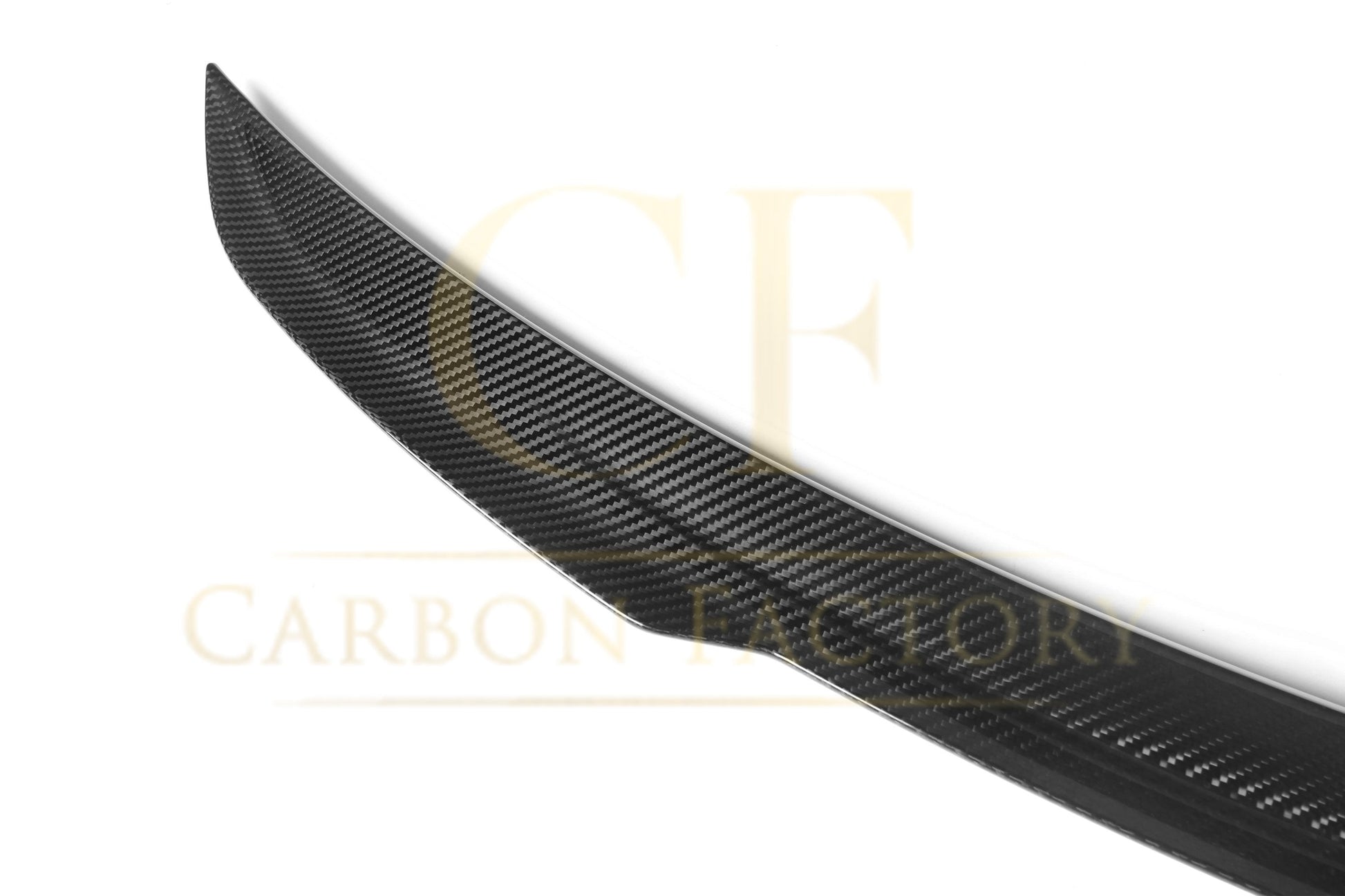 X Style Pre-Preg Carbon Fibre Boot Spoiler for Mercedes Benz C257 CLS Saloon 20-Present-Carbon Factory