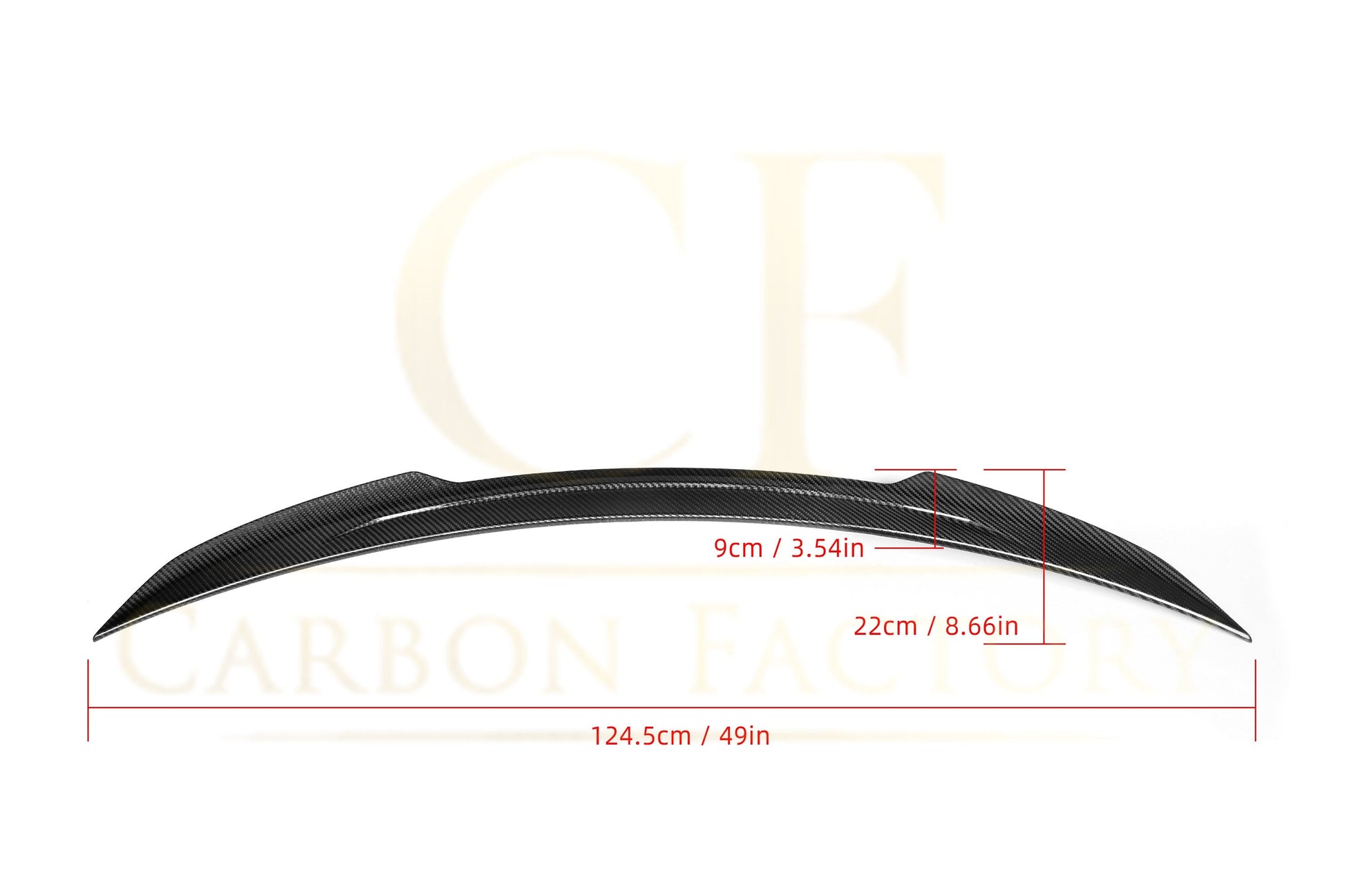X Style Pre-Preg Carbon Fibre Boot Spoiler for Mercedes Benz W206 C Class Saloon 21-Present-Carbon Factory