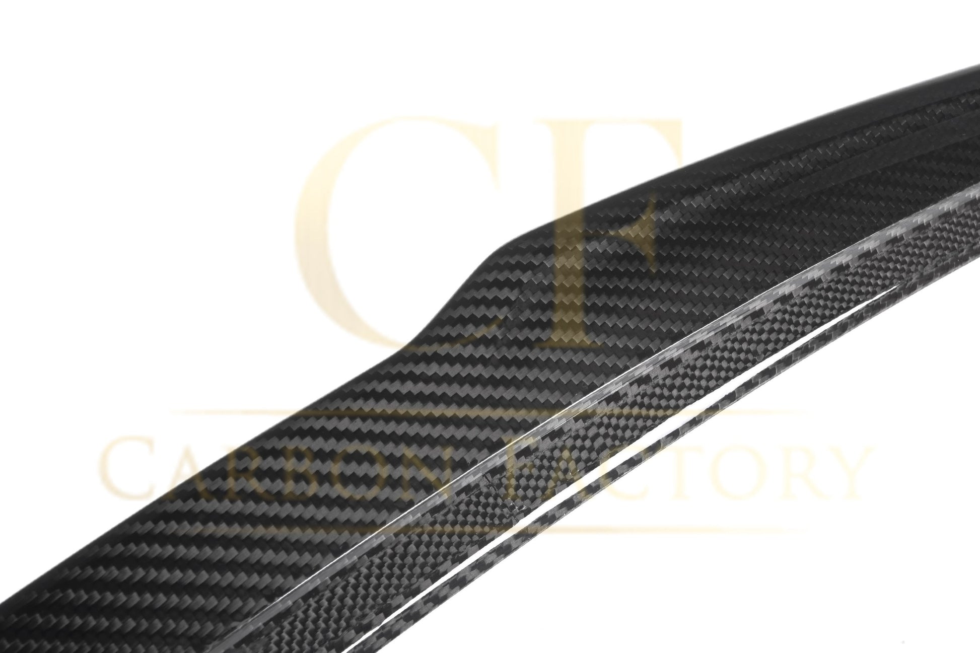 X Style Pre-Preg Carbon Fibre Boot Spoiler for Mercedes Benz W213 E Class Saloon 17-Present-Carbon Factory