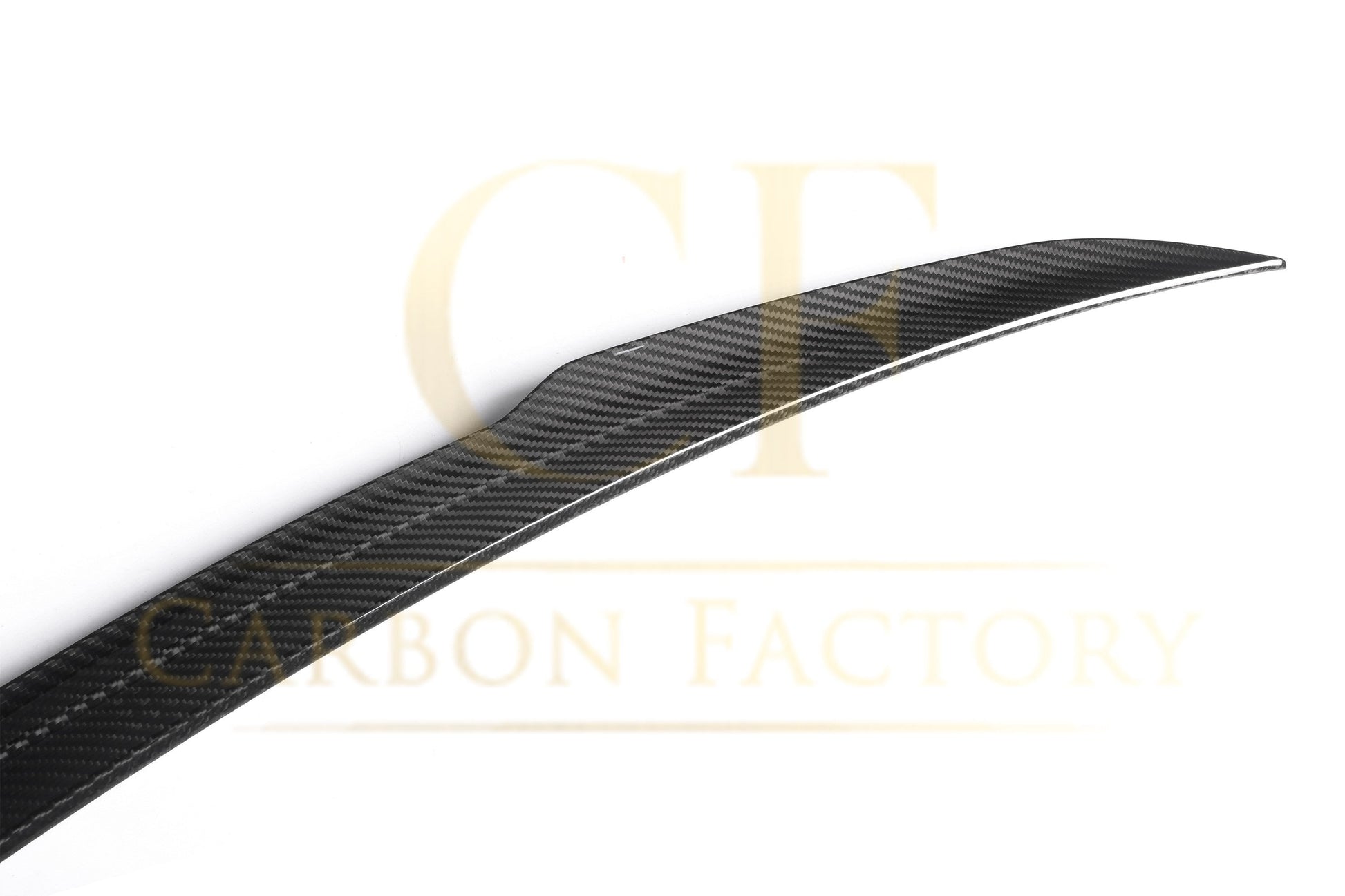 X Style Pre-Preg Carbon Fibre Boot Spoiler for Mercedes Benz W213 E Class Saloon 17-Present-Carbon Factory