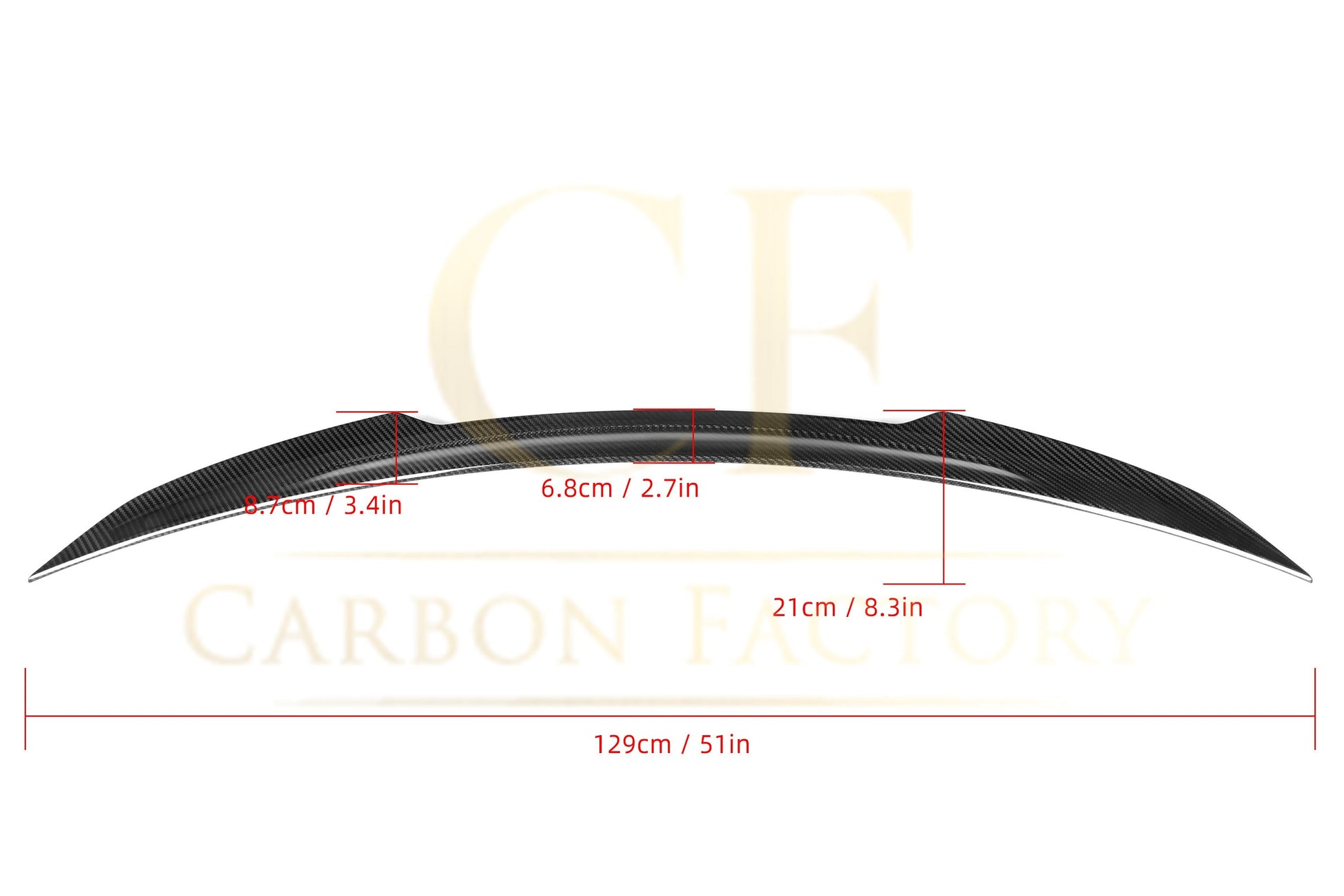 X Style Pre-Preg Carbon Fibre Boot Spoiler for Mercedes Benz W223 S Class Saloon 19-Present-Carbon Factory