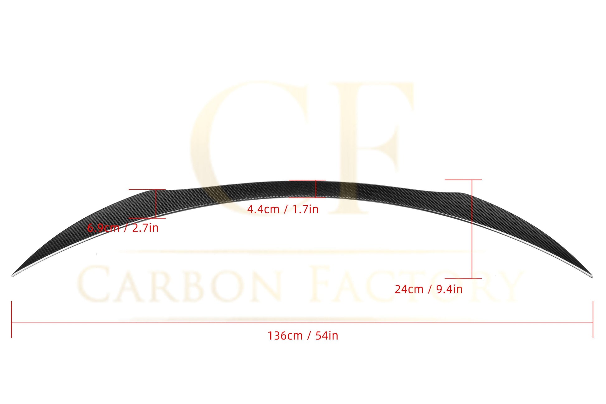 X Style Pre-Preg Carbon Fibre Boot Spoiler for Mercedes Benz W292 GLE Coupe 16-19-Carbon Factory