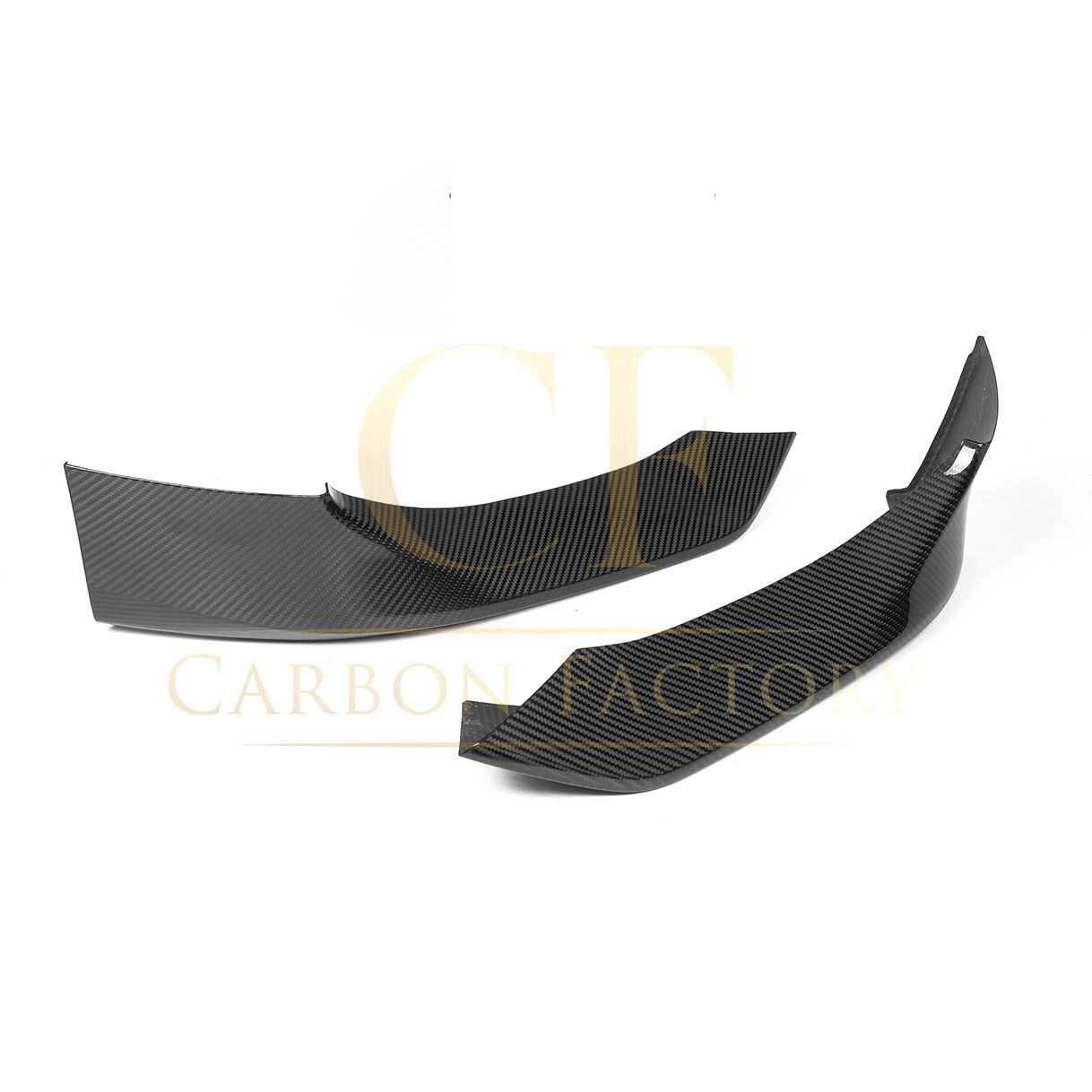 X Style Pre-Preg Carbon Fibre Front Splitter for BMW G14 G15 G16 8 Series 20-24-Carbon Factory