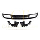 Z Style Gloss Black Rear Diffuser & Exhaust Tips for Mercedes Benz W205 C Class & C63 Saloon & Estate 15-21-Carbon Factory