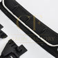 Z Style Gloss Black Rear Diffuser & Exhaust Tips for Mercedes Benz W205 C Class & C63 Saloon & Estate 15-21-Carbon Factory