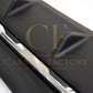 Z Style Gloss Black Rear Diffuser & Exhaust Tips for Mercedes Benz W205 C Class & C63 Saloon & Estate 15-21-Carbon Factory