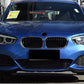 Gloss Black Front Bumper Trims for BMW F20 F21 1 Series LCI 15-19