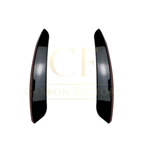 Gloss Black Canards for Mercedes Benz W177 A Class AMG 18-25 (Replacement) - Carbon Factory