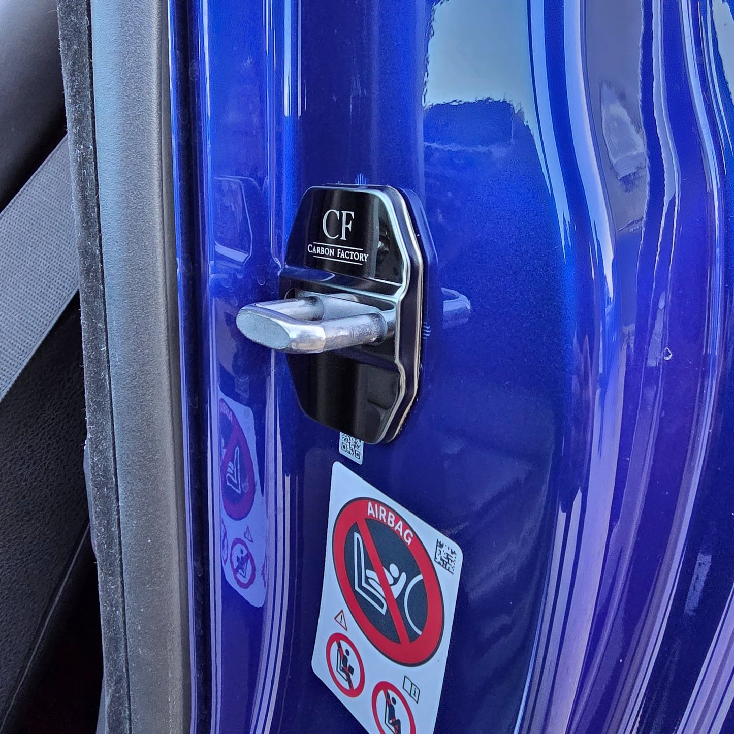 Carbon Factory Door Lock Covers (Pair) by Carbon Factory - Carbon Factory