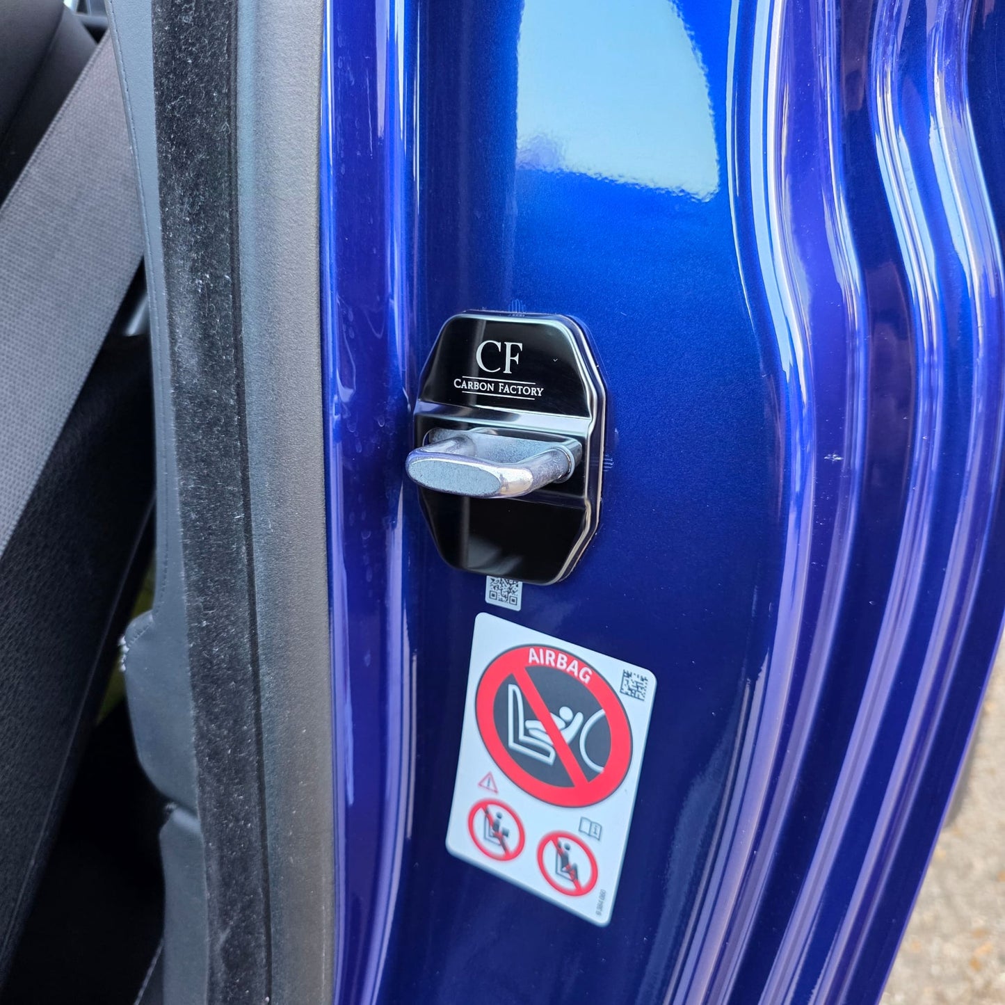 Carbon Factory Door Lock Covers (Pair) by Carbon Factory - Carbon Factory