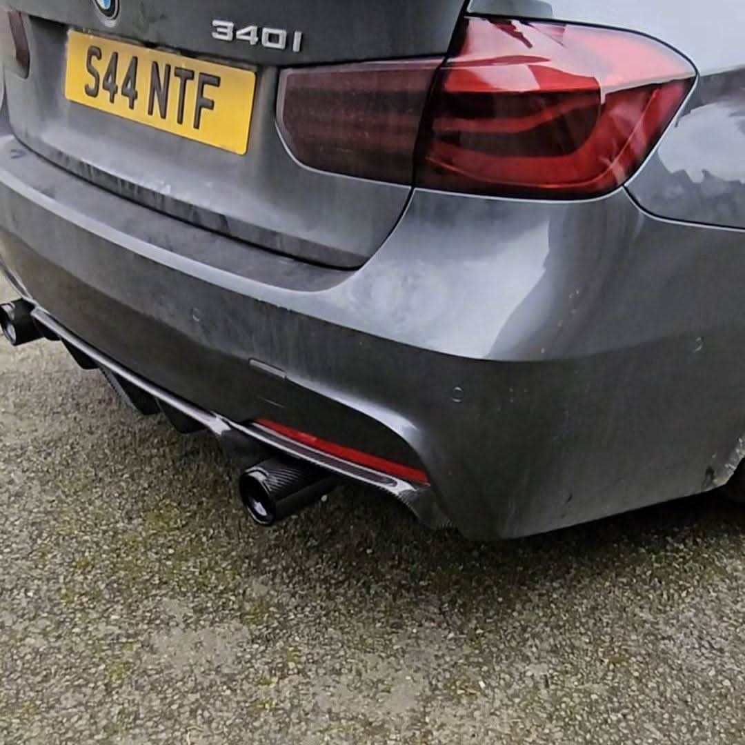 On-Site fitting - Carbon Diffuser - Carbon Factory