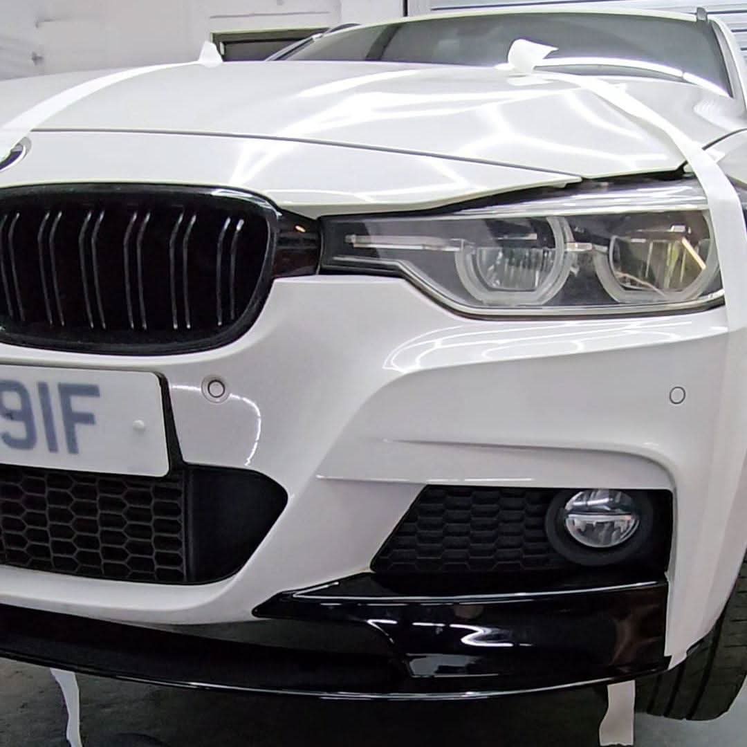 On-Site fitting - Gloss Black Splitter - Carbon Factory