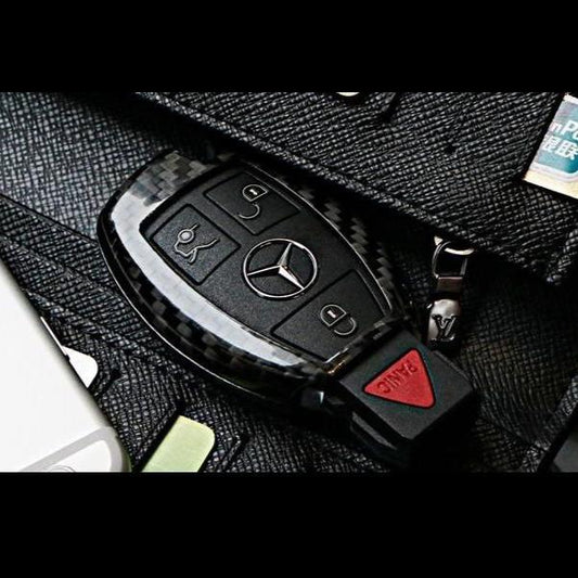 Carbon Fibre Key Cover for Mercedes Universal - Carbon Factory