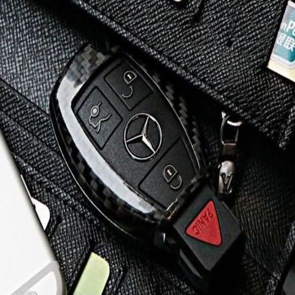 Carbon Fibre Key Cover for Mercedes Universal - Carbon Factory