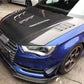 RS Style Carbon Fibre Bonnet for Audi A3 S3 13-19 - Carbon Factory