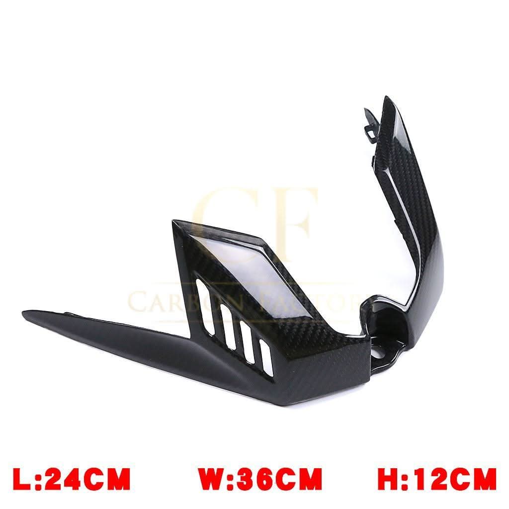 Pre-preg Carbon Fibre Airbox Cover Front Piece for Yamaha R1 2020-2024 - Carbon Factory