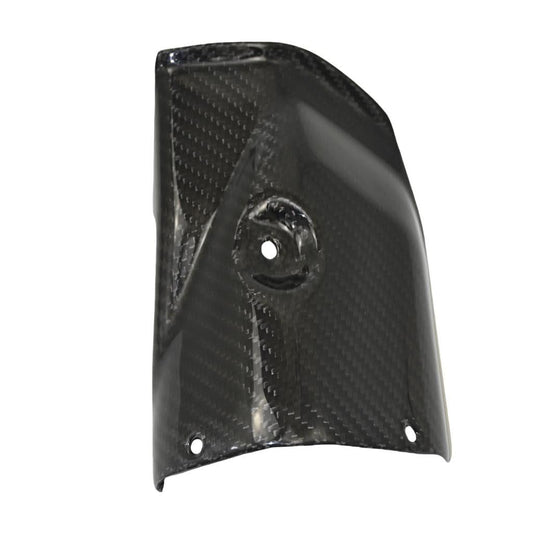 Pre-preg Carbon Fibre Carbon Exhaust Cover for Yamaha R6 2017-2022 - Carbon Factory