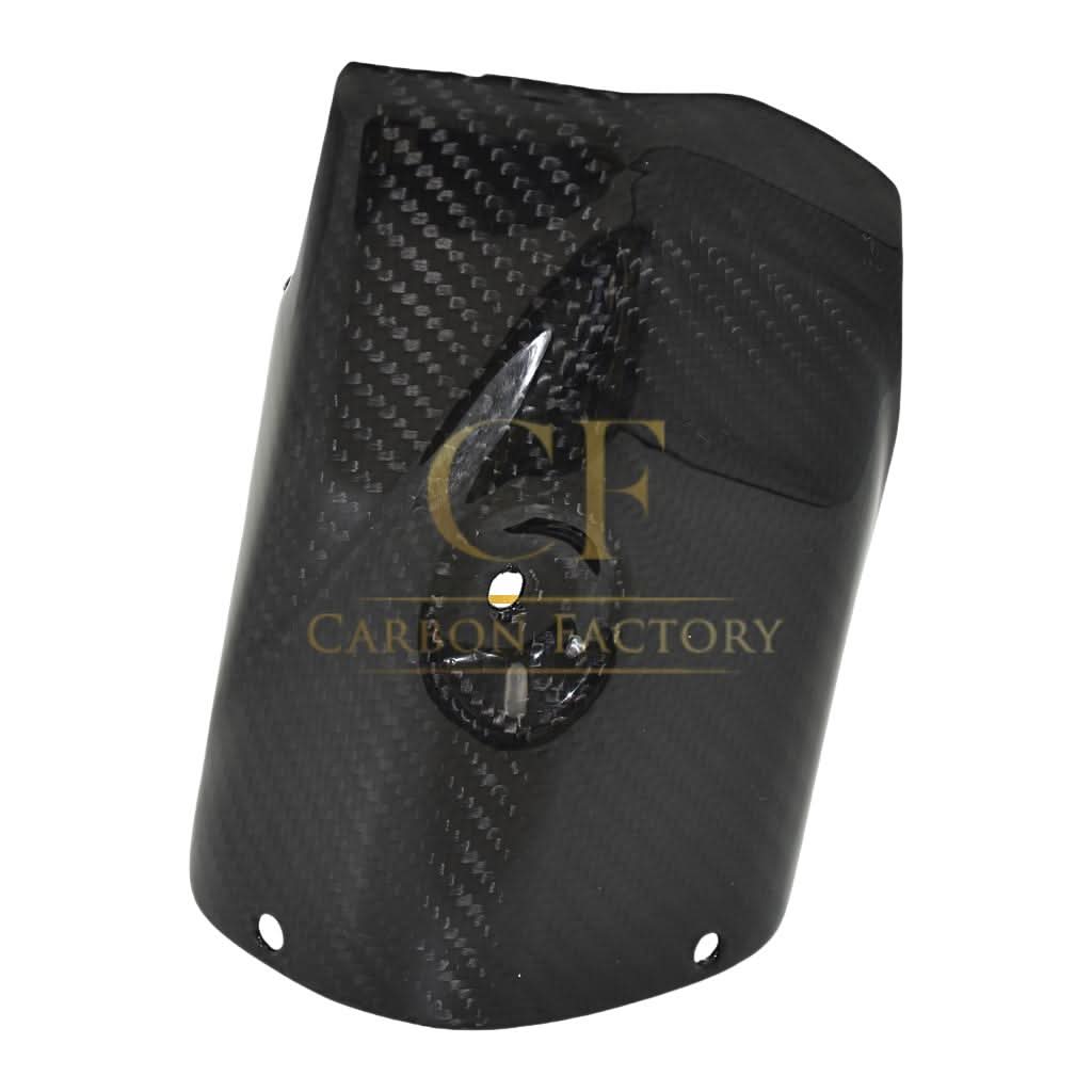 Pre-preg Carbon Fibre Carbon Exhaust Cover for Yamaha R6 2017-2022 - Carbon Factory