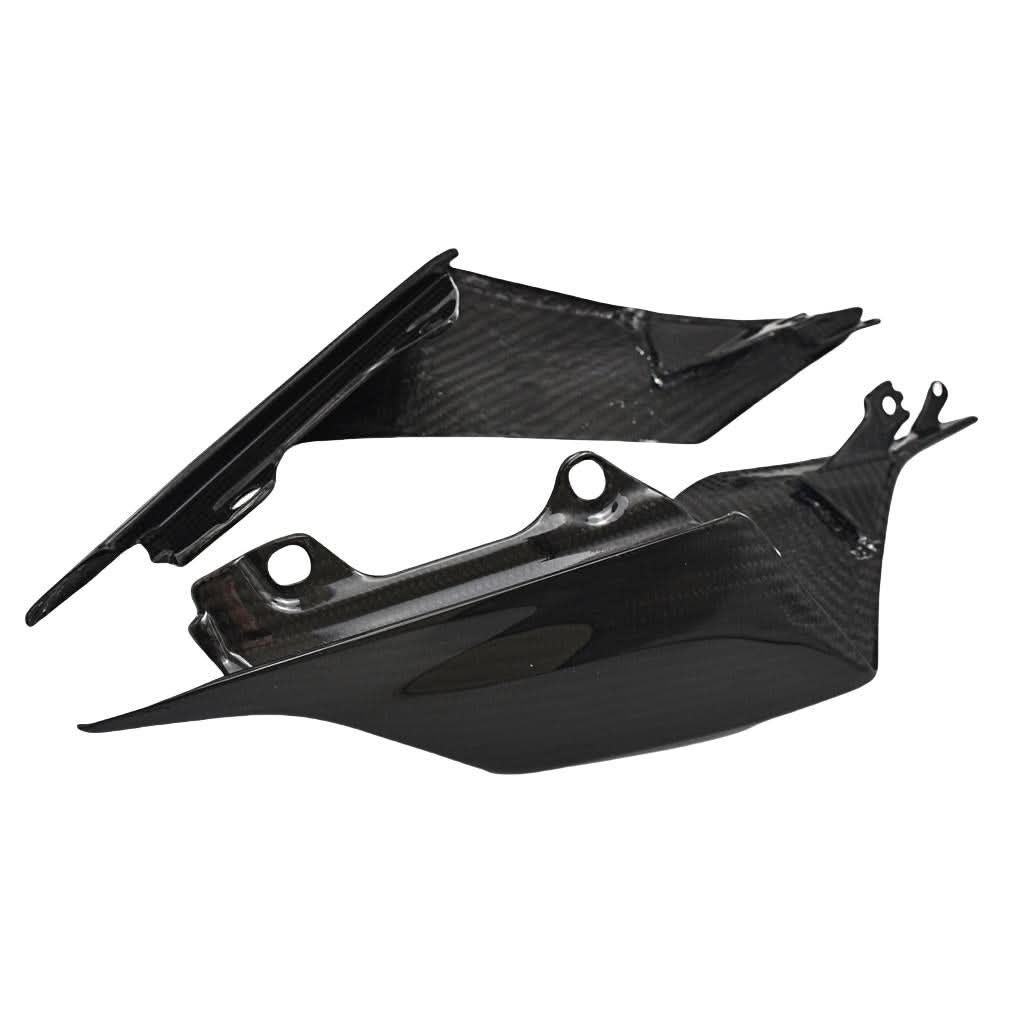 Pre-preg Carbon Fibre Carbon Rear Side Fairings for Yamaha R6 2017-2022 - Carbon Factory