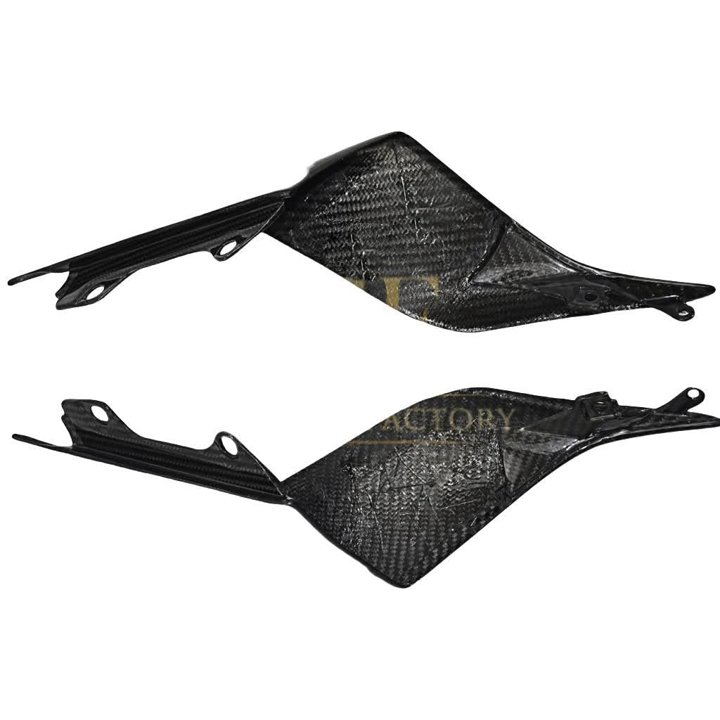 Pre-preg Carbon Fibre Carbon Rear Side Fairings for Yamaha R6 2017-2022 - Carbon Factory