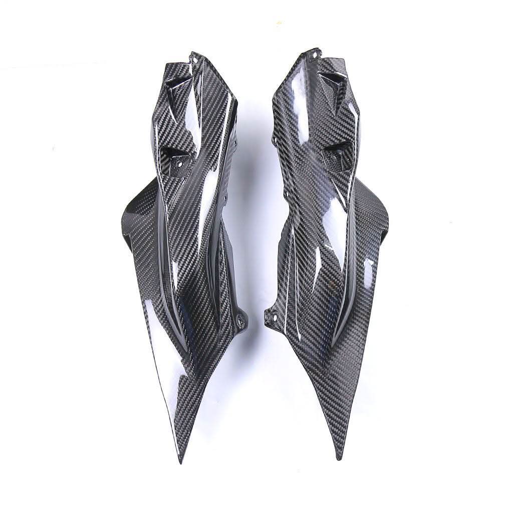 Pre-preg Carbon Fibre Carbon Rear Side Fairings for Yamaha R7 2022-Present - Carbon Factory