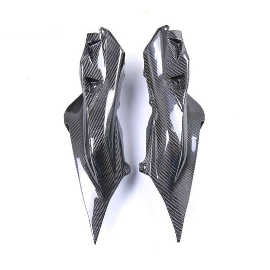 Pre-preg Carbon Fibre Carbon Rear Side Fairings for Yamaha R7 2022-Present - Carbon Factory