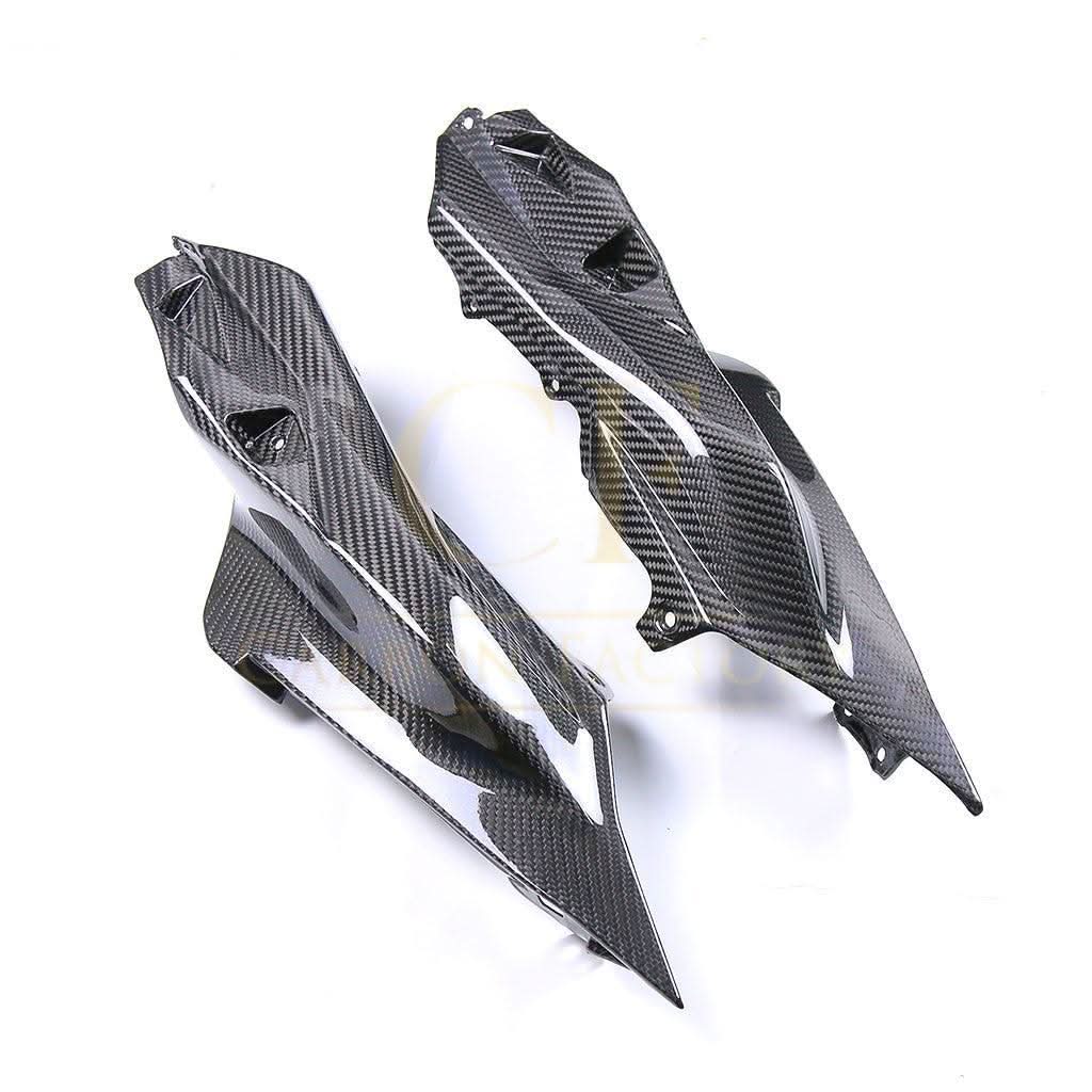 Pre-preg Carbon Fibre Carbon Rear Side Fairings for Yamaha R7 2022-Present - Carbon Factory