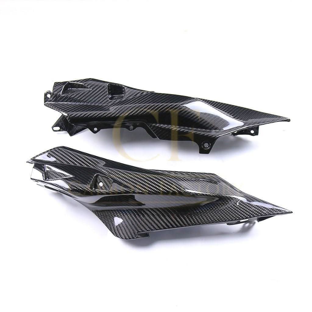 Pre-preg Carbon Fibre Carbon Rear Side Fairings for Yamaha R7 2022-Present - Carbon Factory