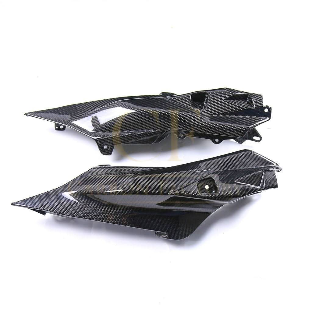 Pre-preg Carbon Fibre Carbon Rear Side Fairings for Yamaha R7 2022-Present - Carbon Factory