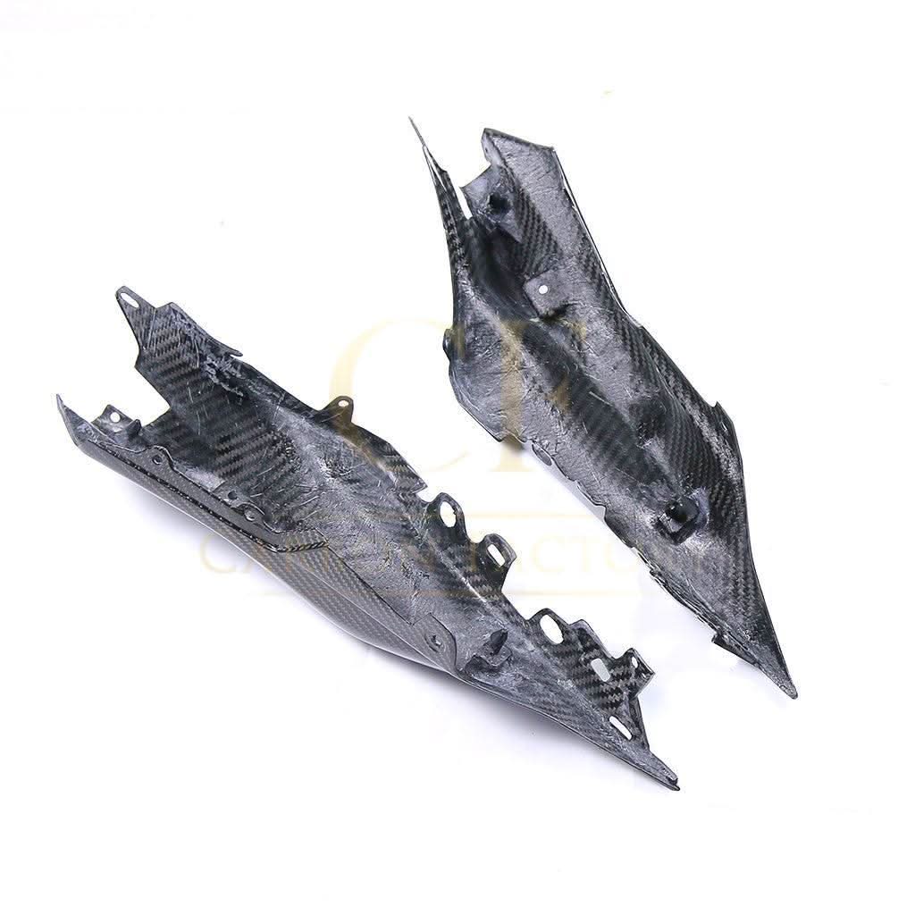 Pre-preg Carbon Fibre Carbon Rear Side Fairings for Yamaha R7 2022-Present - Carbon Factory
