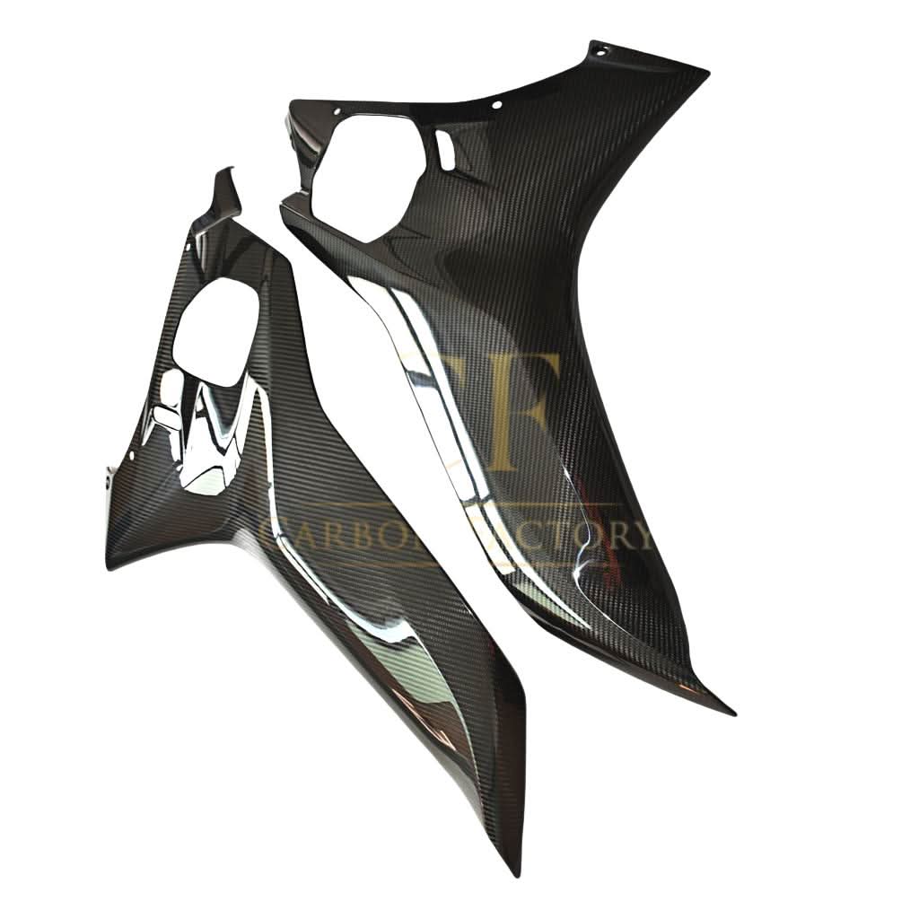 Pre-preg Carbon Fibre Carbon Side Fairings for Yamaha R6 2017-2022 - Carbon Factory