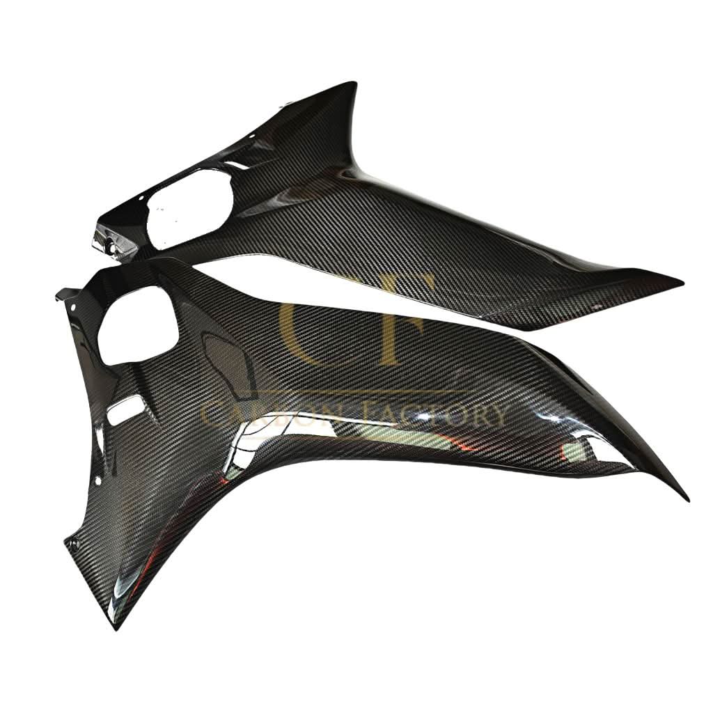 Pre-preg Carbon Fibre Carbon Side Fairings for Yamaha R6 2017-2022 - Carbon Factory