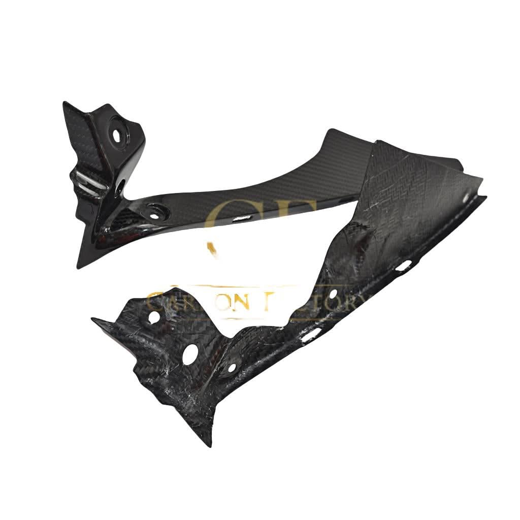 Pre-preg Carbon Fibre Carbon Side Panels A for Yamaha R6 2017-2022 - Carbon Factory