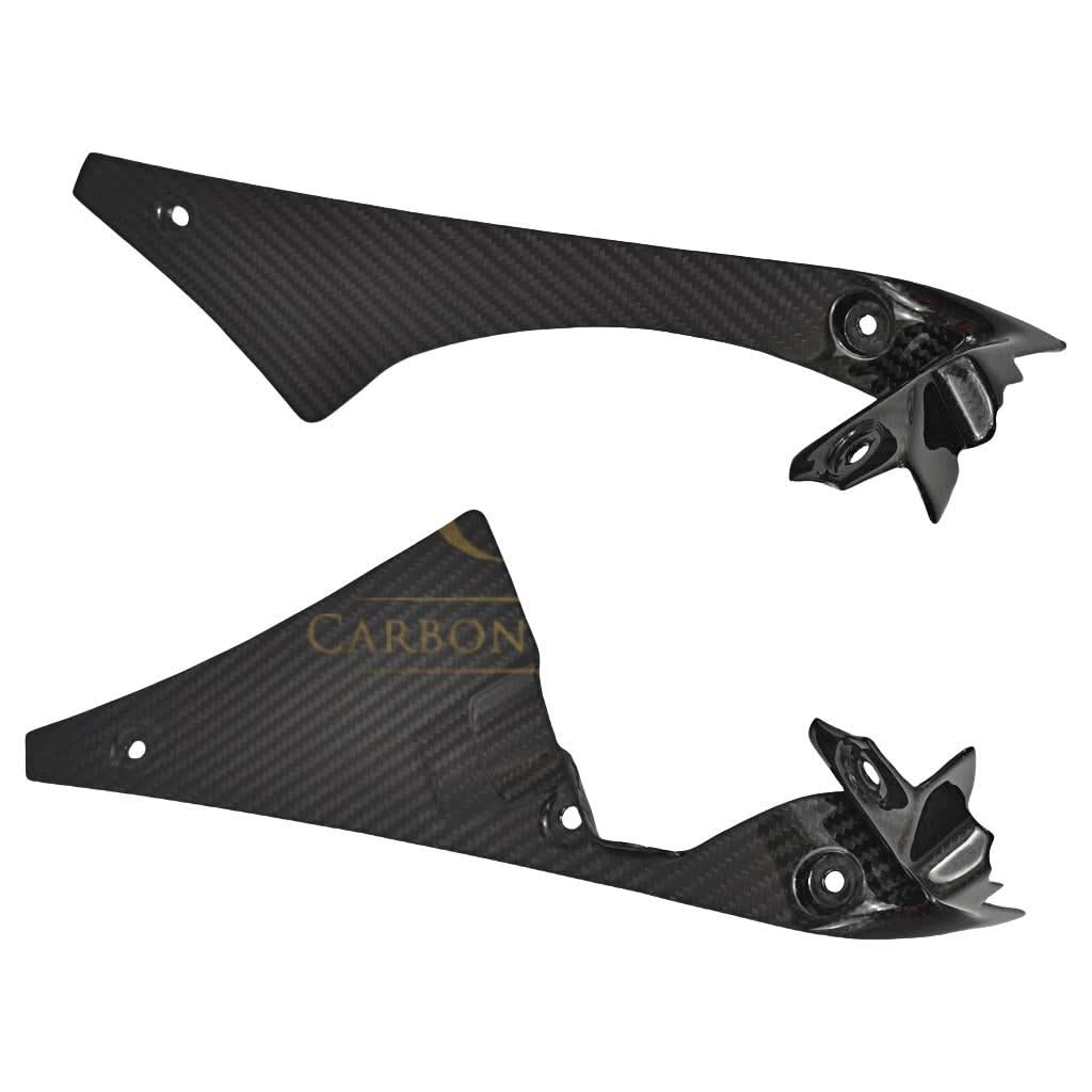 Pre-preg Carbon Fibre Carbon Side Panels A for Yamaha R6 2017-2022 - Carbon Factory