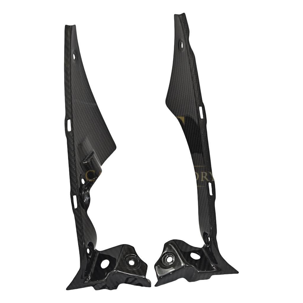 Pre-preg Carbon Fibre Carbon Side Panels A for Yamaha R6 2017-2022 - Carbon Factory