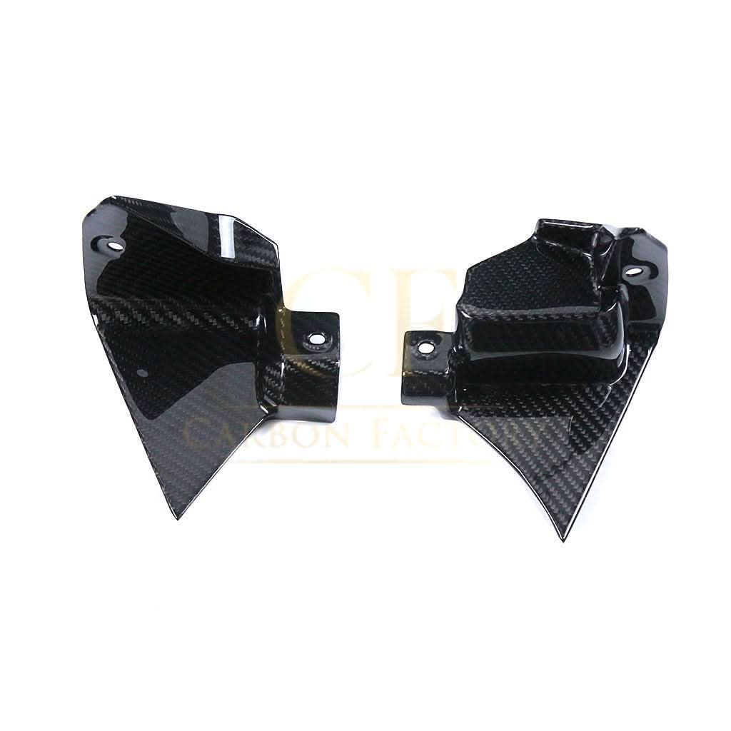 Pre-preg Carbon Fibre Dash Panel Side Covers for Yamaha R1 2020-2024 - Carbon Factory