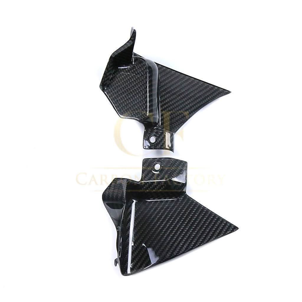 Pre-preg Carbon Fibre Dash Panel Side Covers for Yamaha R1 2020-2024 - Carbon Factory