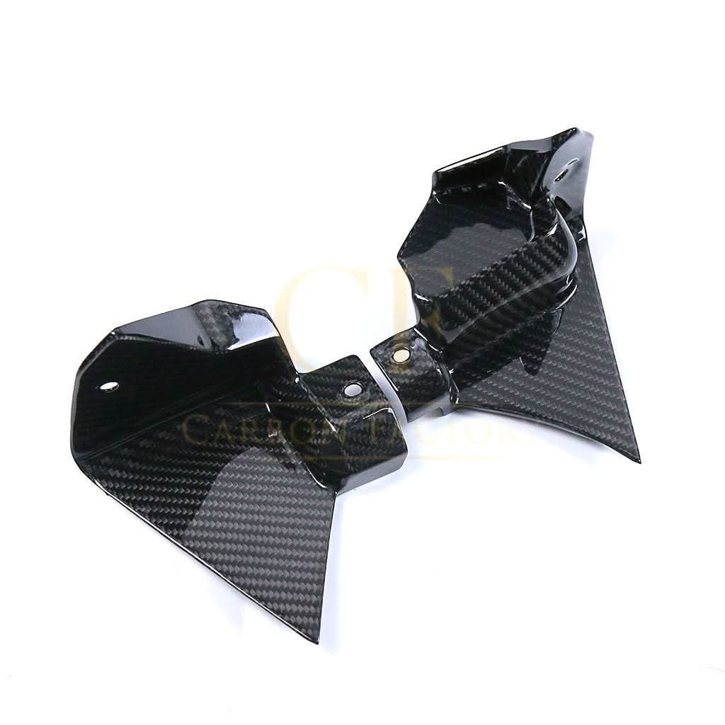 Pre-preg Carbon Fibre Dash Panel Side Covers for Yamaha R1 2020-2024 - Carbon Factory