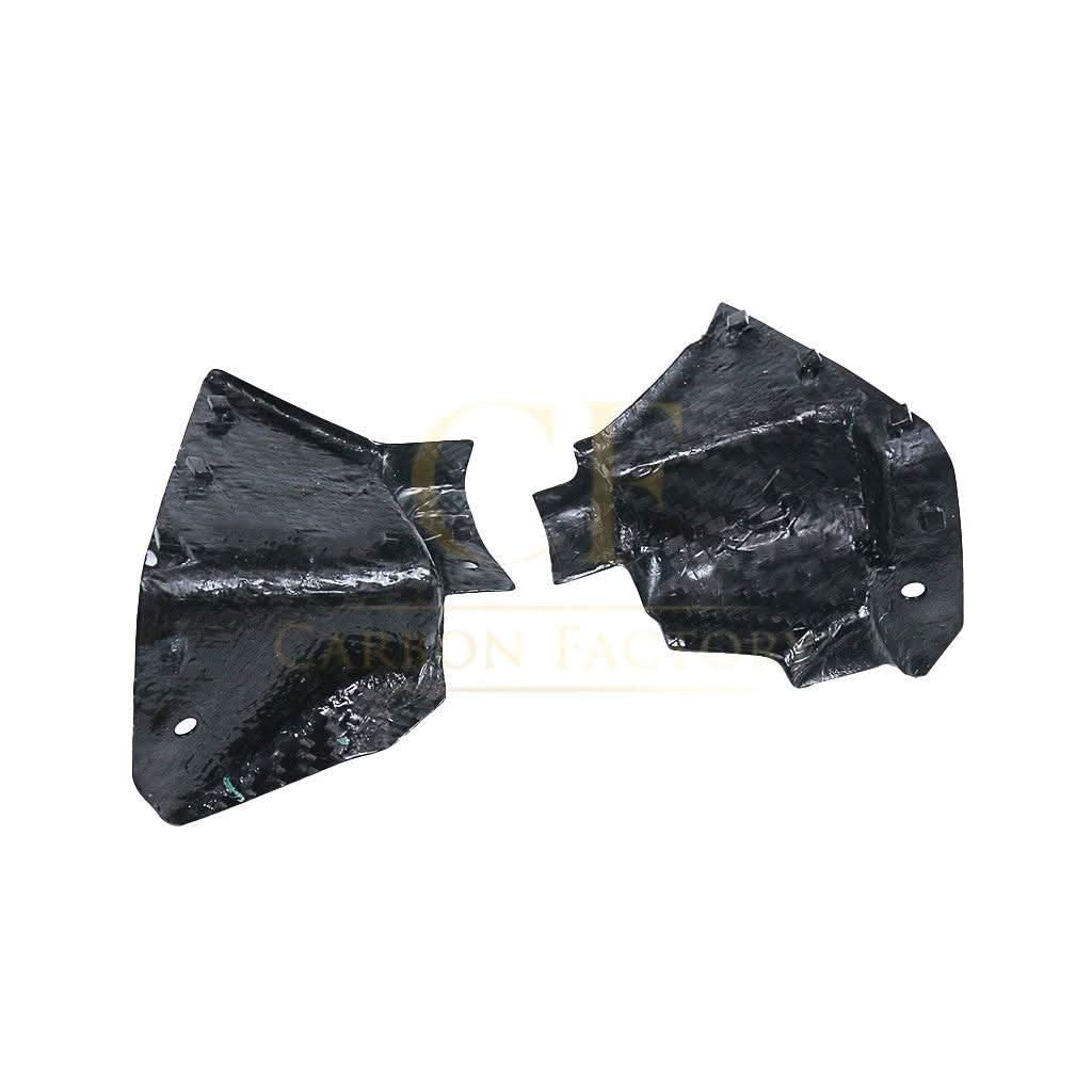 Pre-preg Carbon Fibre Dash Panel Side Covers for Yamaha R1 2020-2024 - Carbon Factory