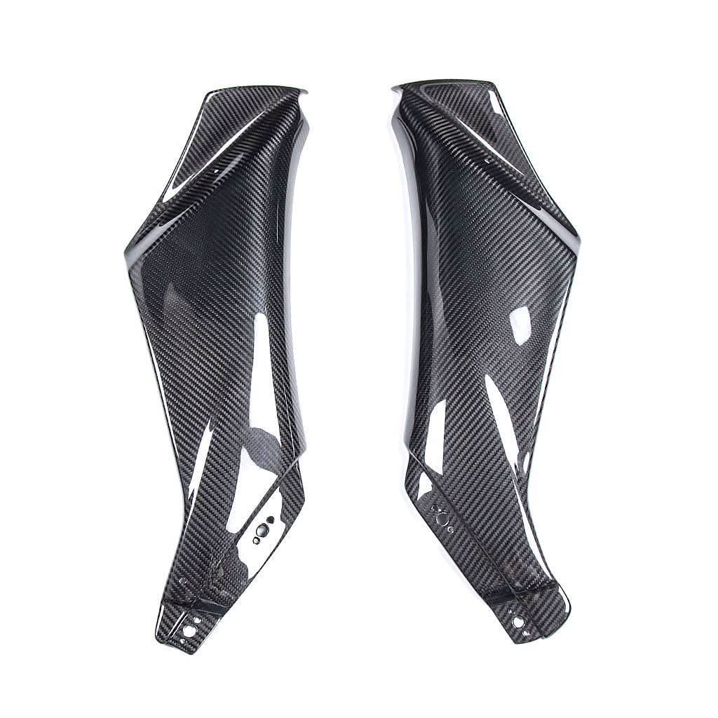 Pre-preg Carbon Fibre Dashboard Side Panel Covers for Yamaha R1 2020-2024 - Carbon Factory